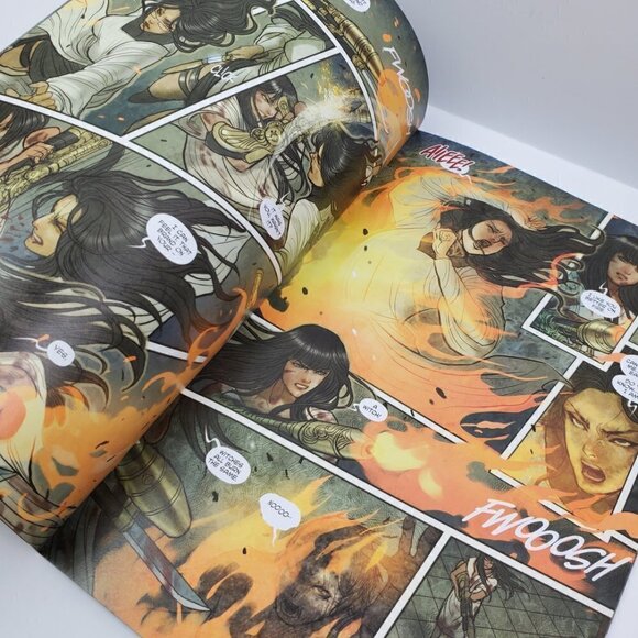 Monstress #1 Marjorie Liu Sana Takeda 2015 Image Comic Book Softcover Sleeved - Picture 8 of 12